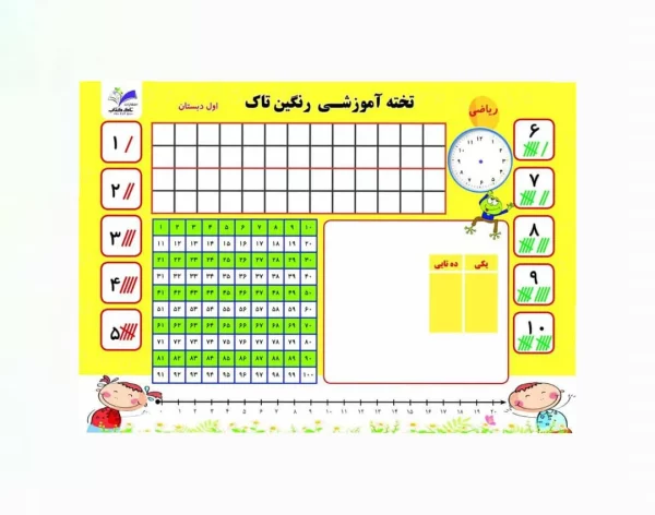 تخته رنگین تاک پک ۵ عددی