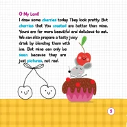 عکس صفحات کتاب BooK I Too drew some fruits but