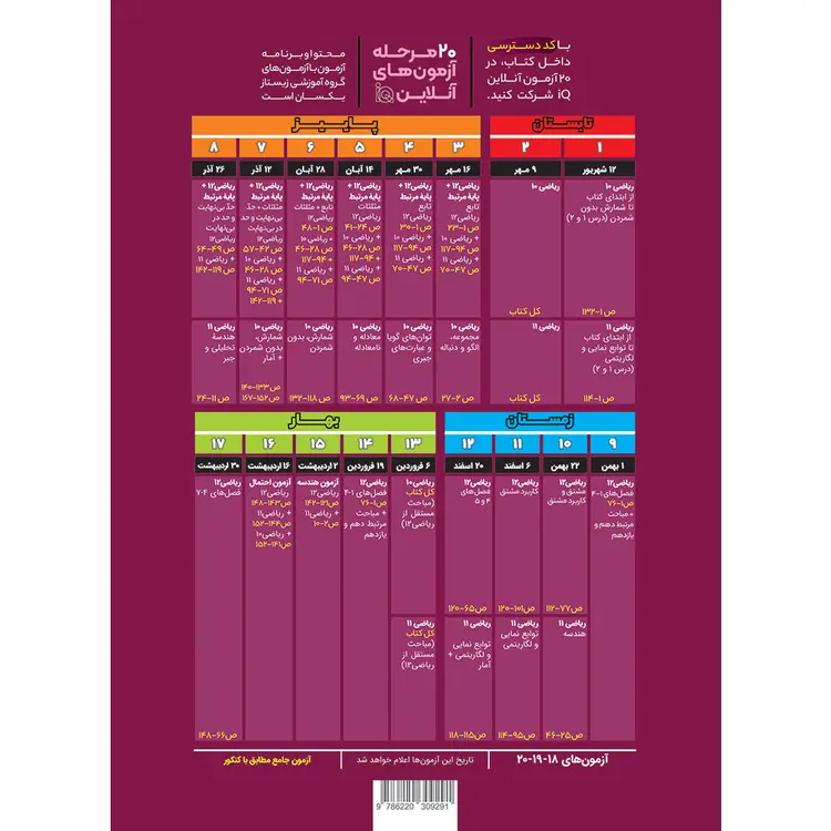 بررسی کتاب ریاضیات جامع کنکور تجربی جلد 1 سری iQ هیبرید برای کنکور 1406